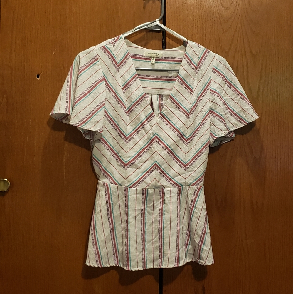 Short sleeve blouse